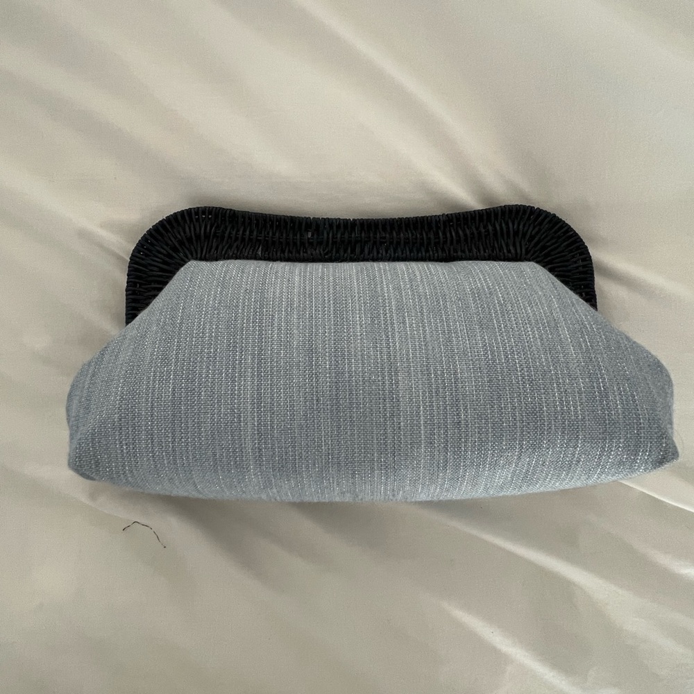 Talbots light blue clutch NWT